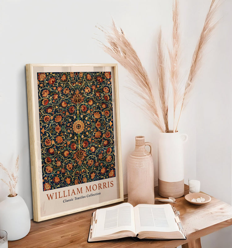 William Morris Floral Bloom Print