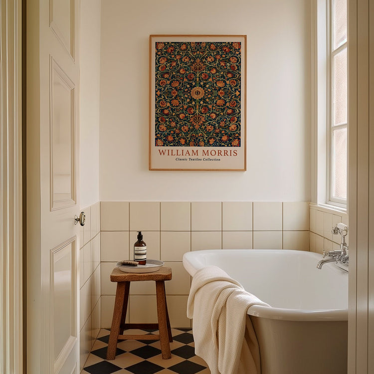 William Morris Floral Bloom Print