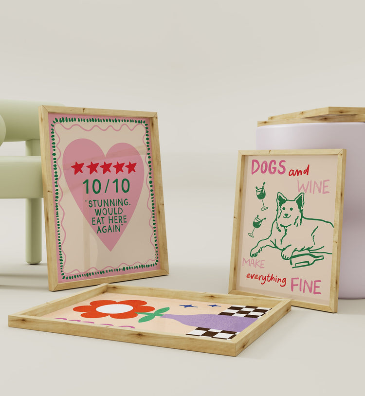 Would Eat Here Again Kitchen Review Print