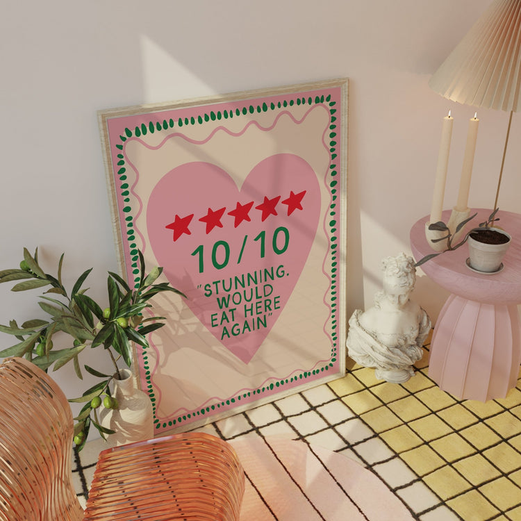 Would Eat Here Again Kitchen Review Print