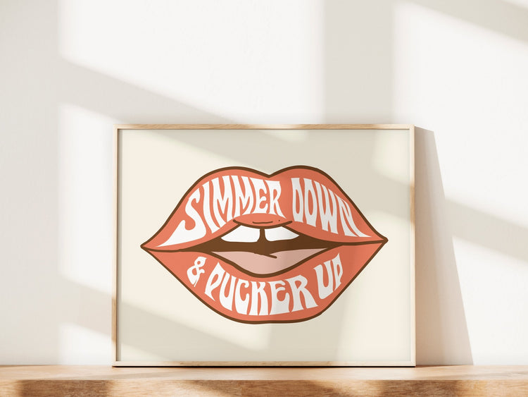 Arctic Monkeys - Simmer Down & Pucker Up Wall Art