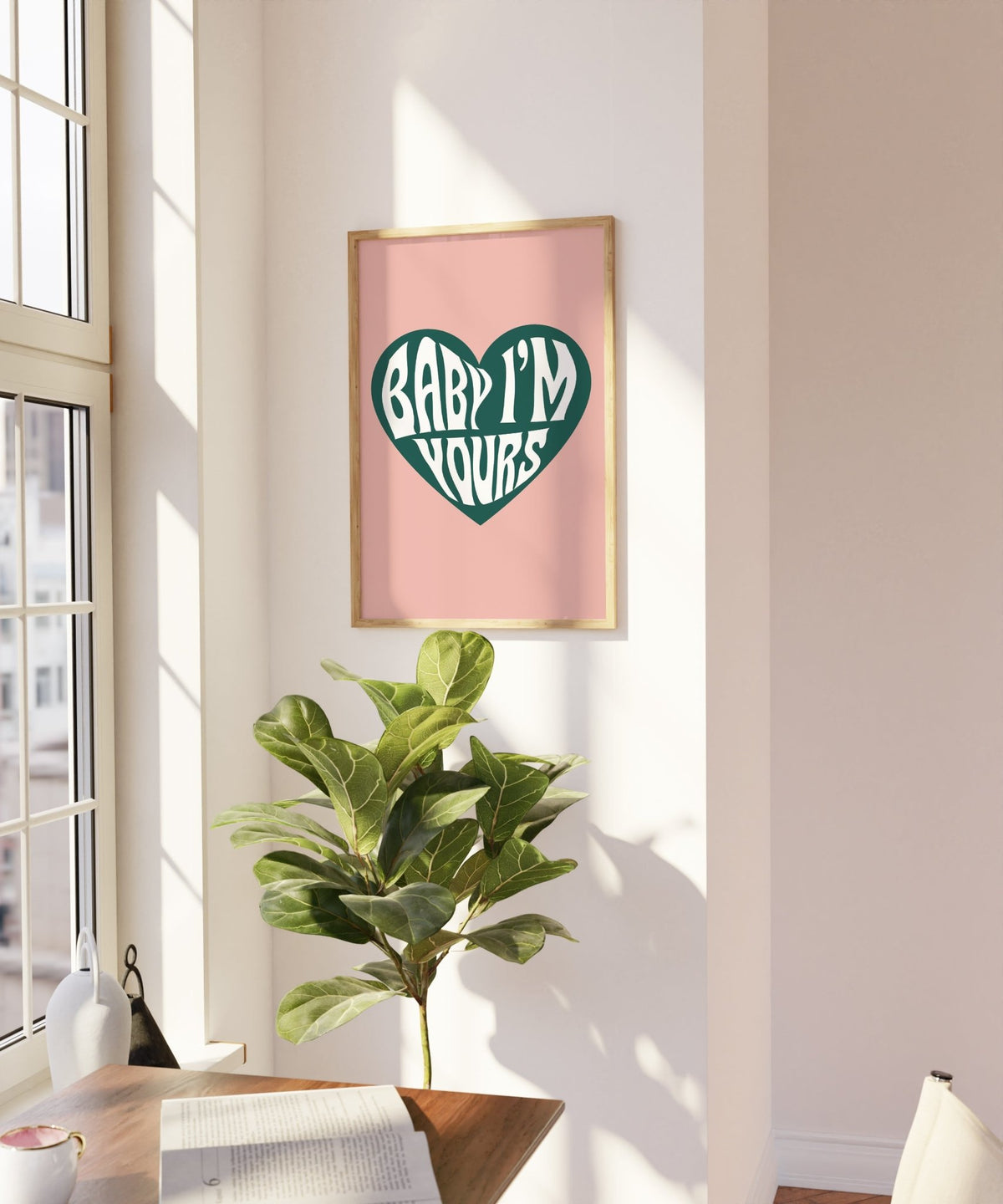 Baby I'm Yours Wall Art