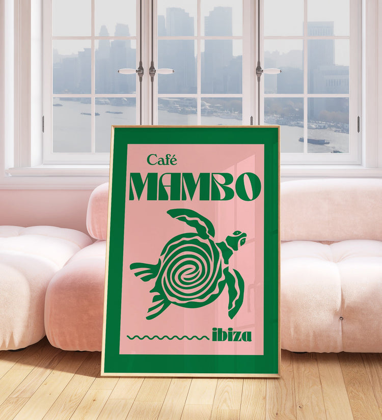Cafe Mambo Ibiza Inspired Wall Art