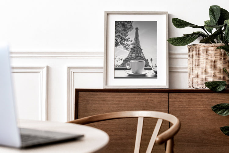 Coffee with a View Kitchen Poster
