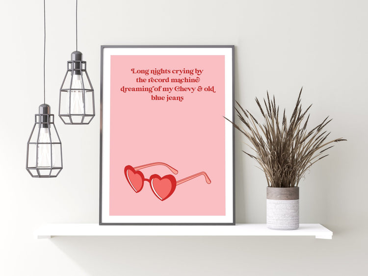 Crocodile Rock Inspired Poster