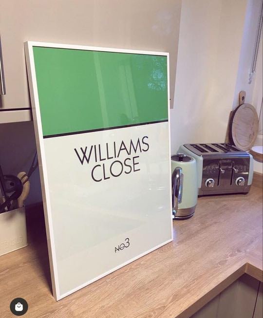 Custom Monopoly Inspired Print