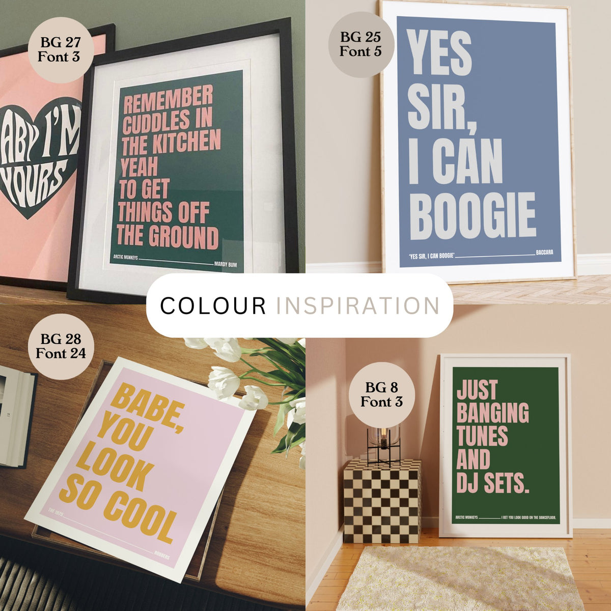 Custom Song Lyric Quotes