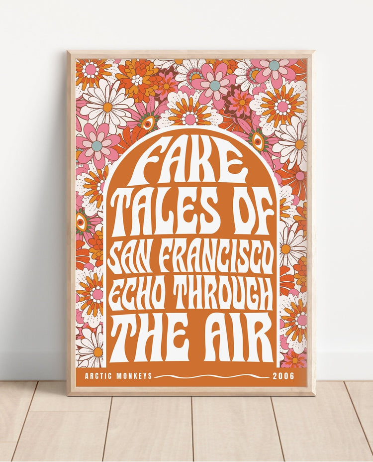 Fake Tales of San Fran Arctic Monkeys Inspired Room Décor