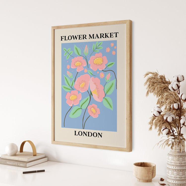 Flower Market London Art