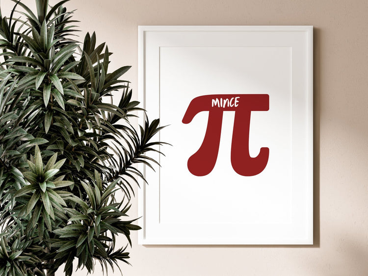 Mince Pie Abstract Christmas Artwork