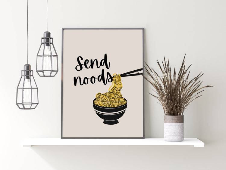 Send Noods | Noodles Poster