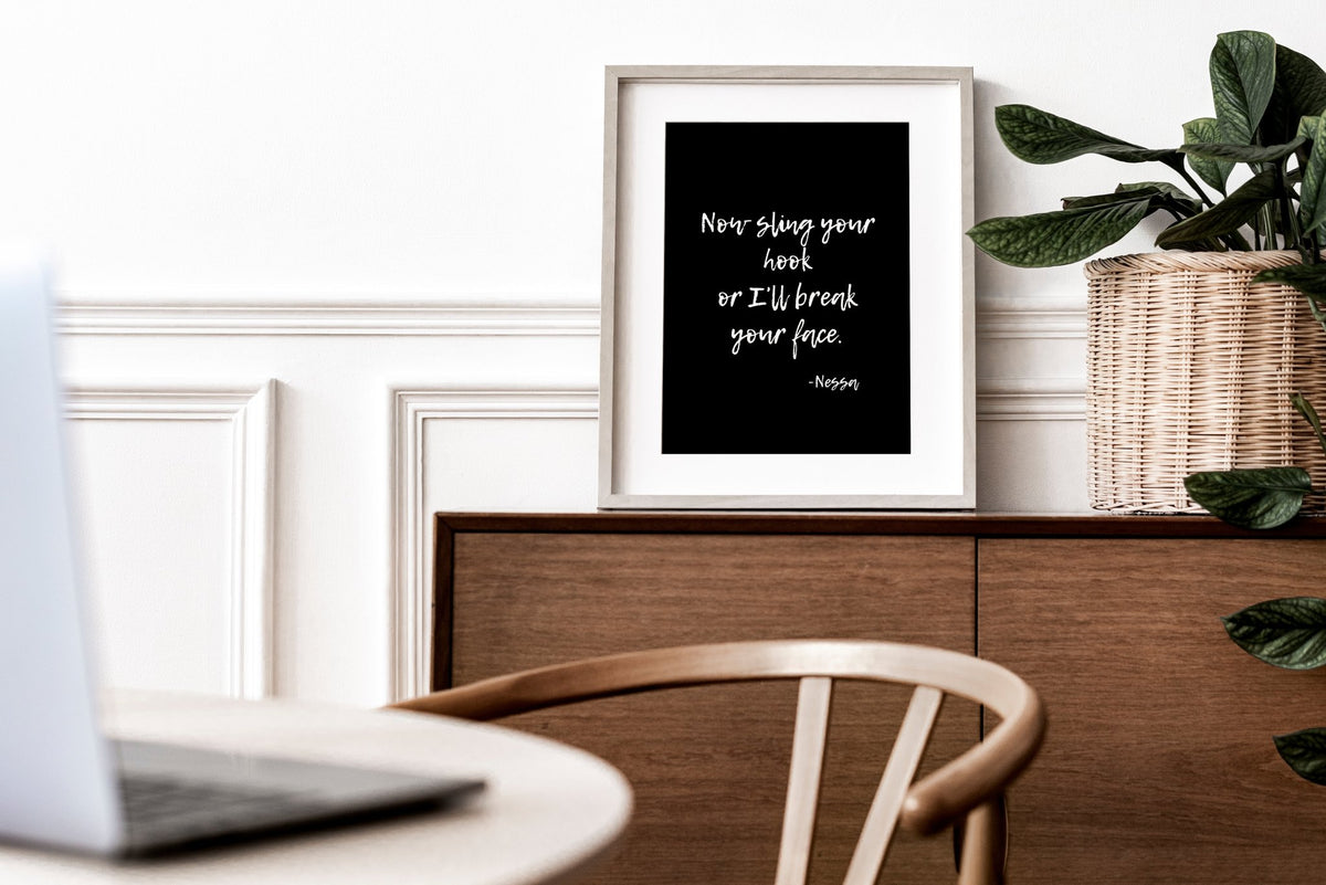 Gavin & Stacey- Nessa Hallway Print