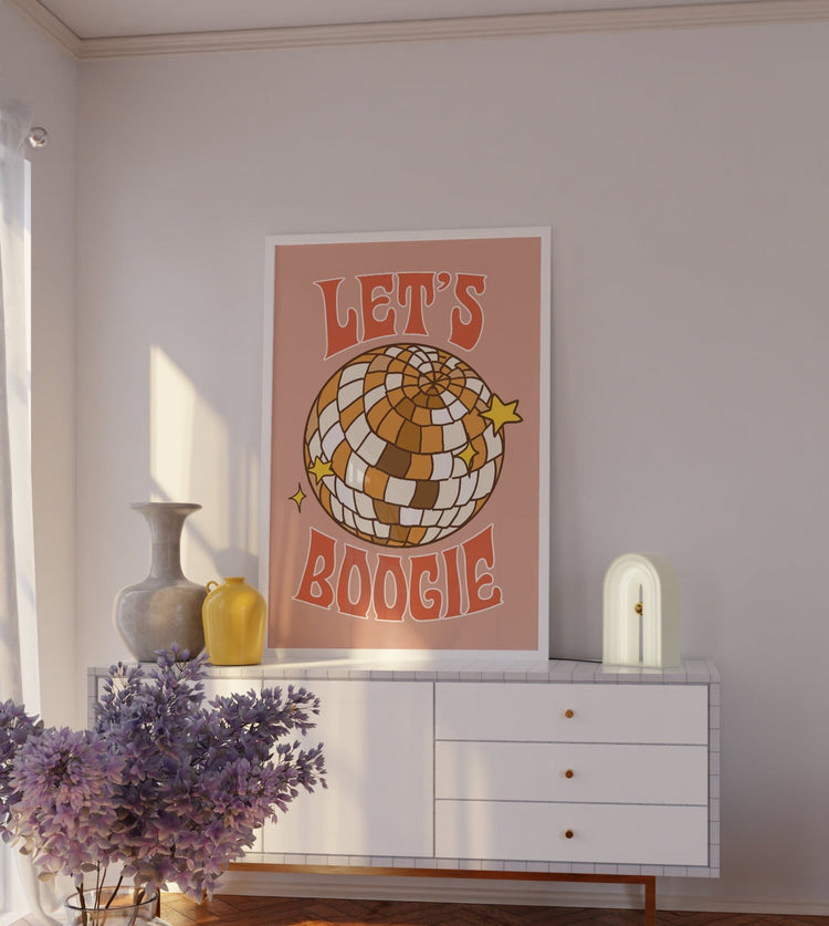 Let's Boogie Disco Print