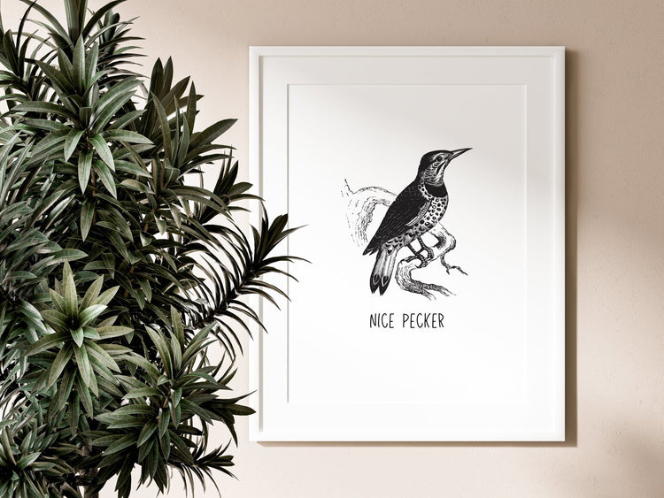 Nice Pecker Print