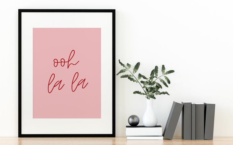 Ooh La La Print (Pink)