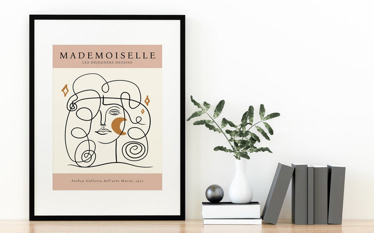 Picasso Abstract Face Inspired Print 03