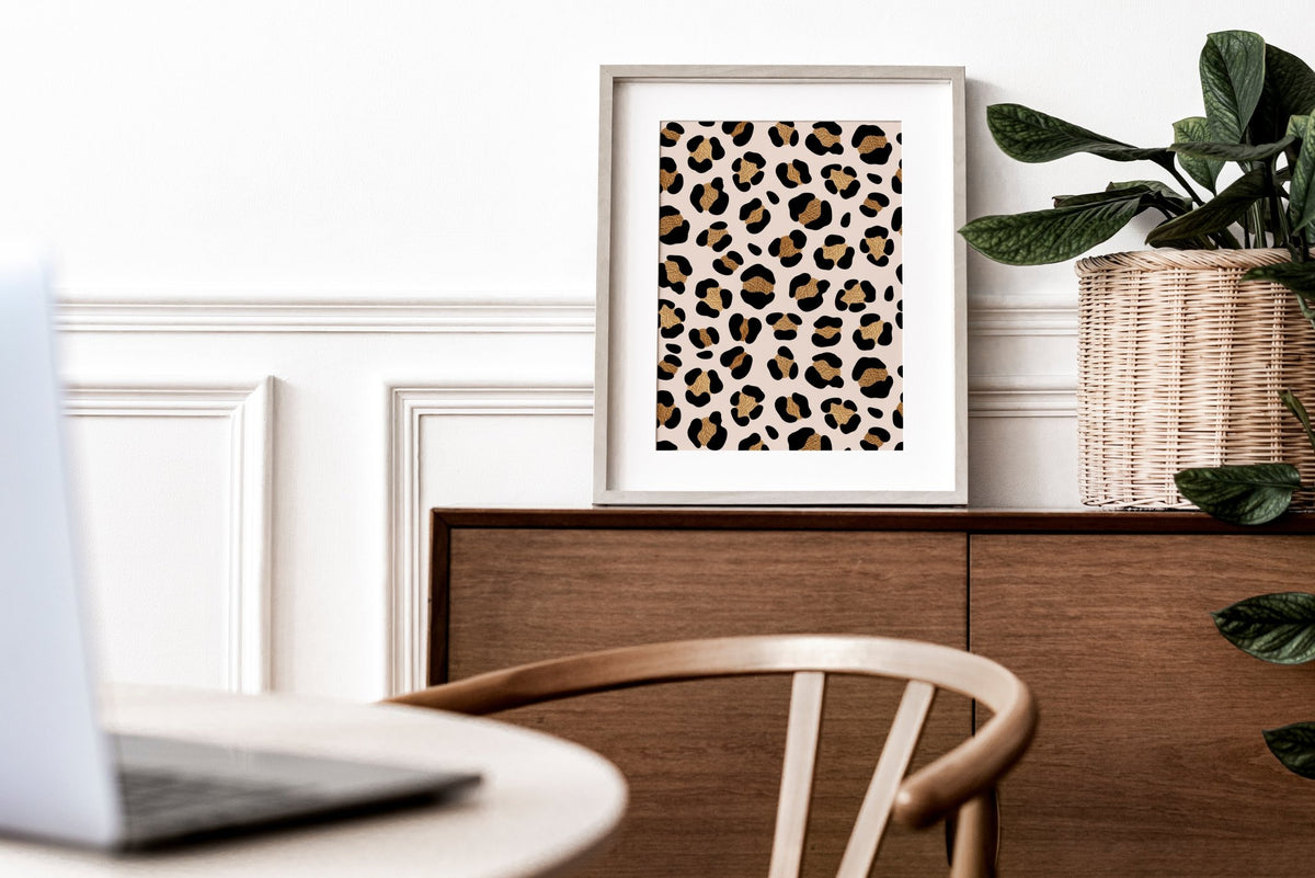 Pink Leopard Print