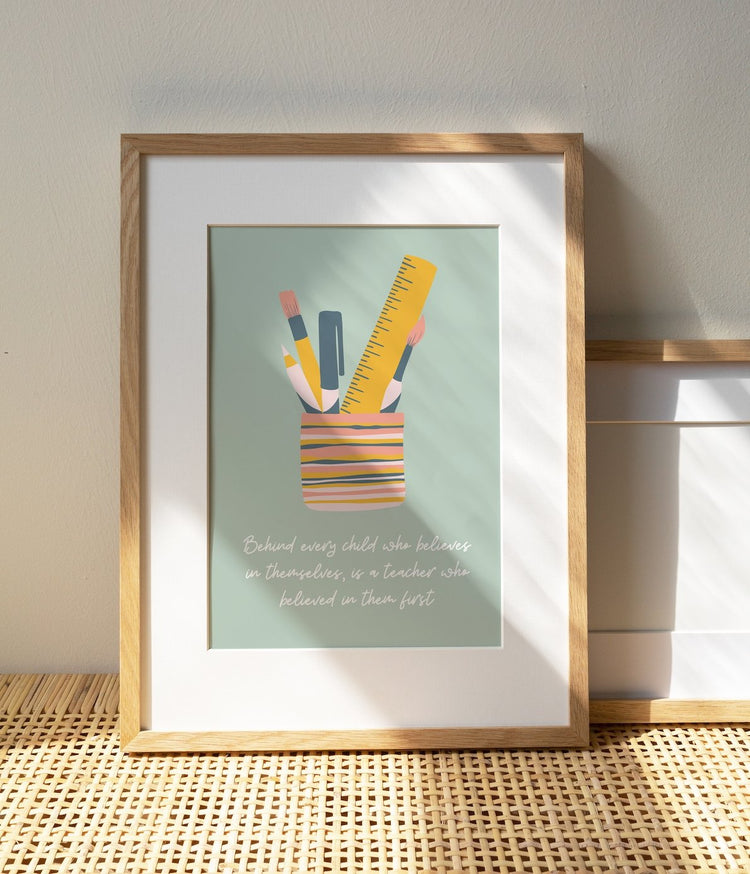 Teacher Quote Print