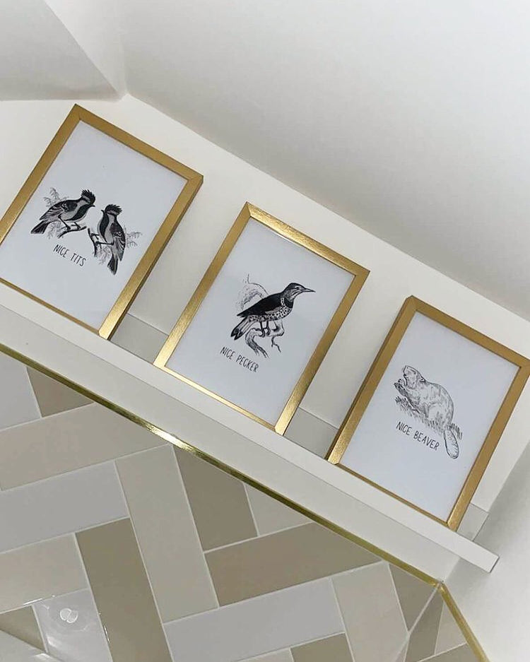 nice pecker print