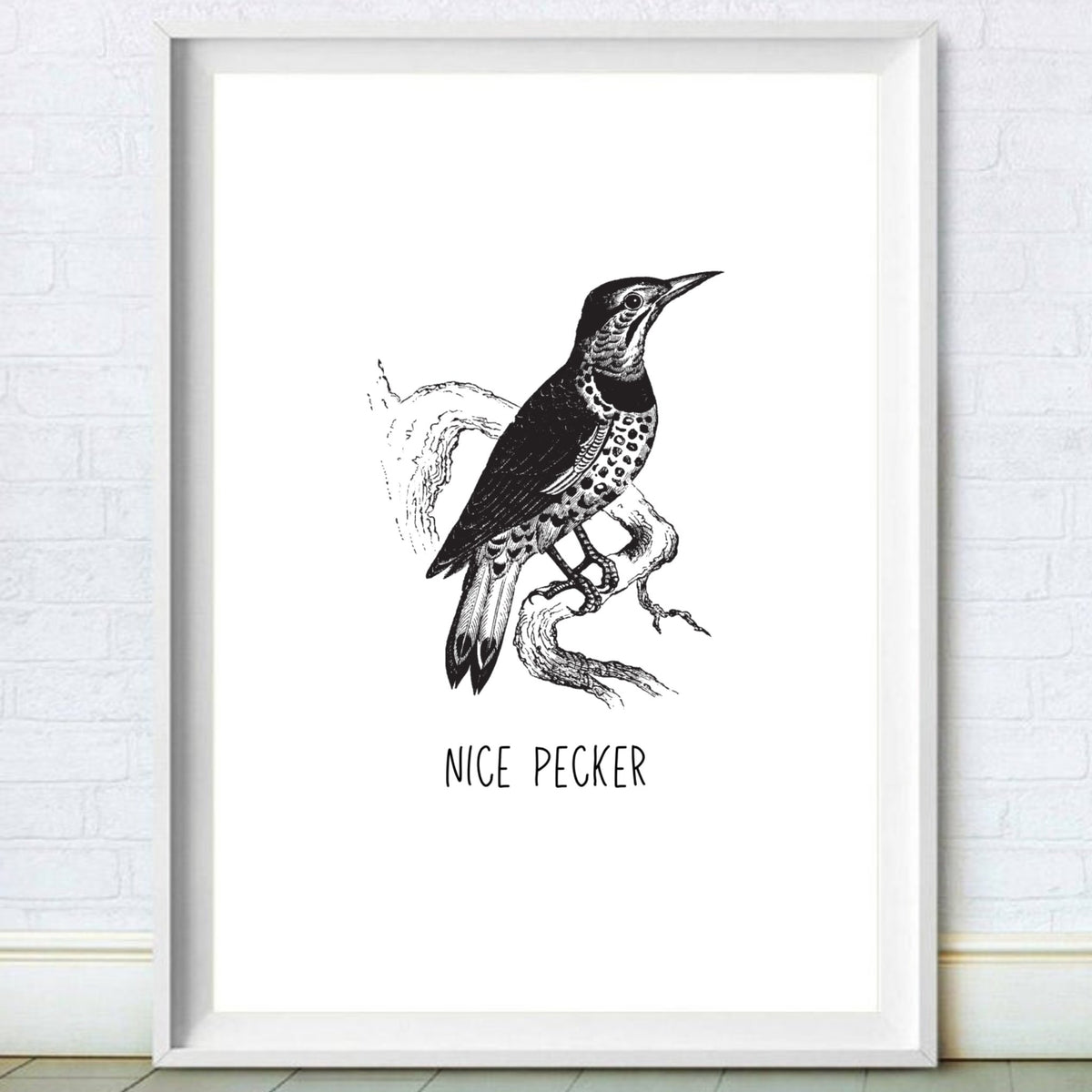 nice pecker print