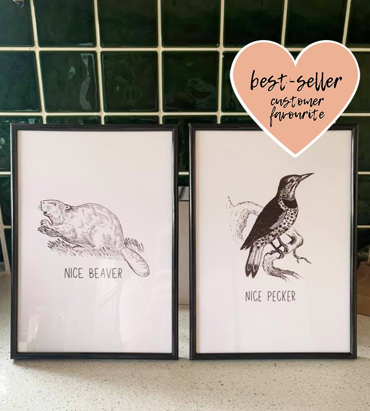 nice pecker print
