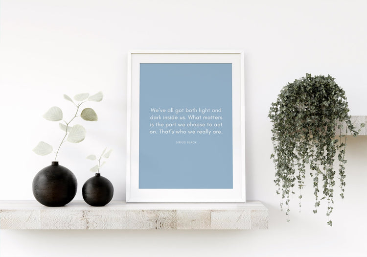 Sirius Black Quote Print