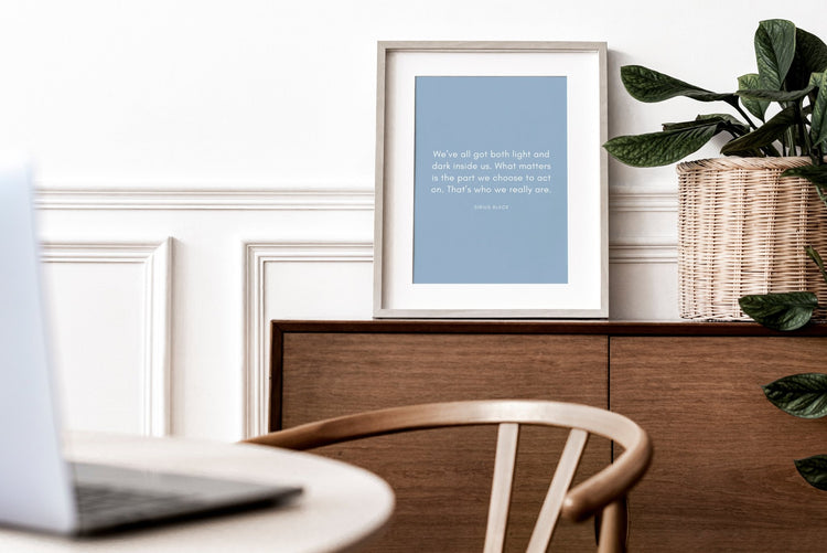Sirius Black Quote Print