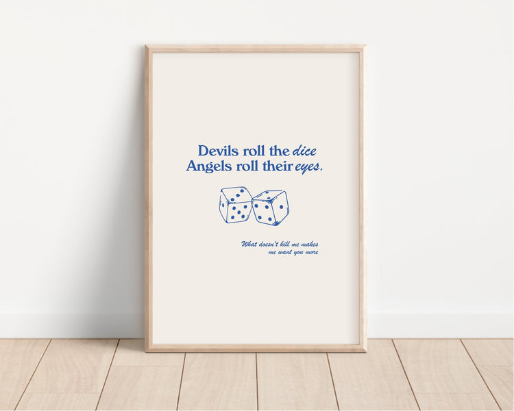 Taylor Swift Cruel Summer Print