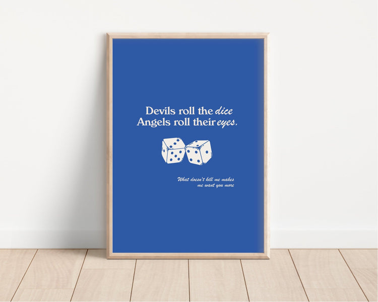 Taylor Swift Cruel Summer Print
