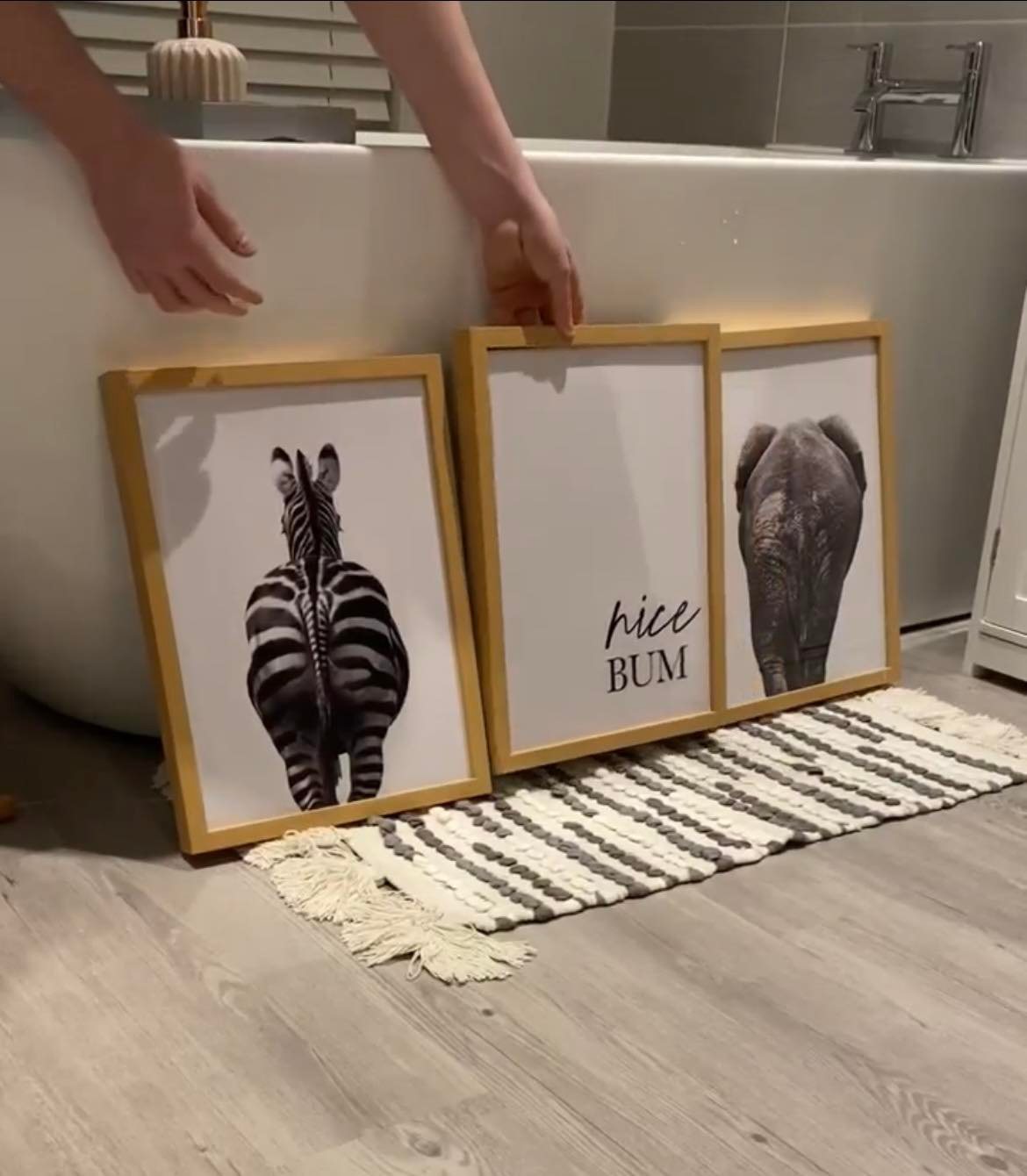 Bathroom prints
