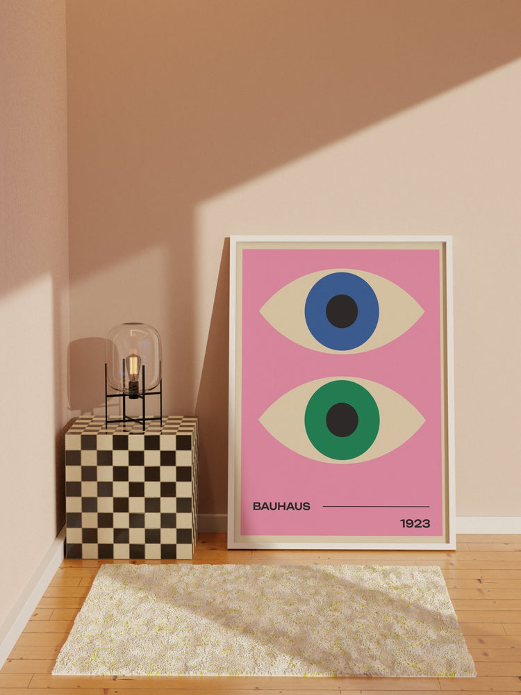 1923 Bauhaus Eyes Print