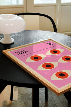 1923 Bauhaus Eyes Poster