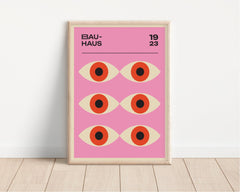 1923 Bauhaus Eyes Print