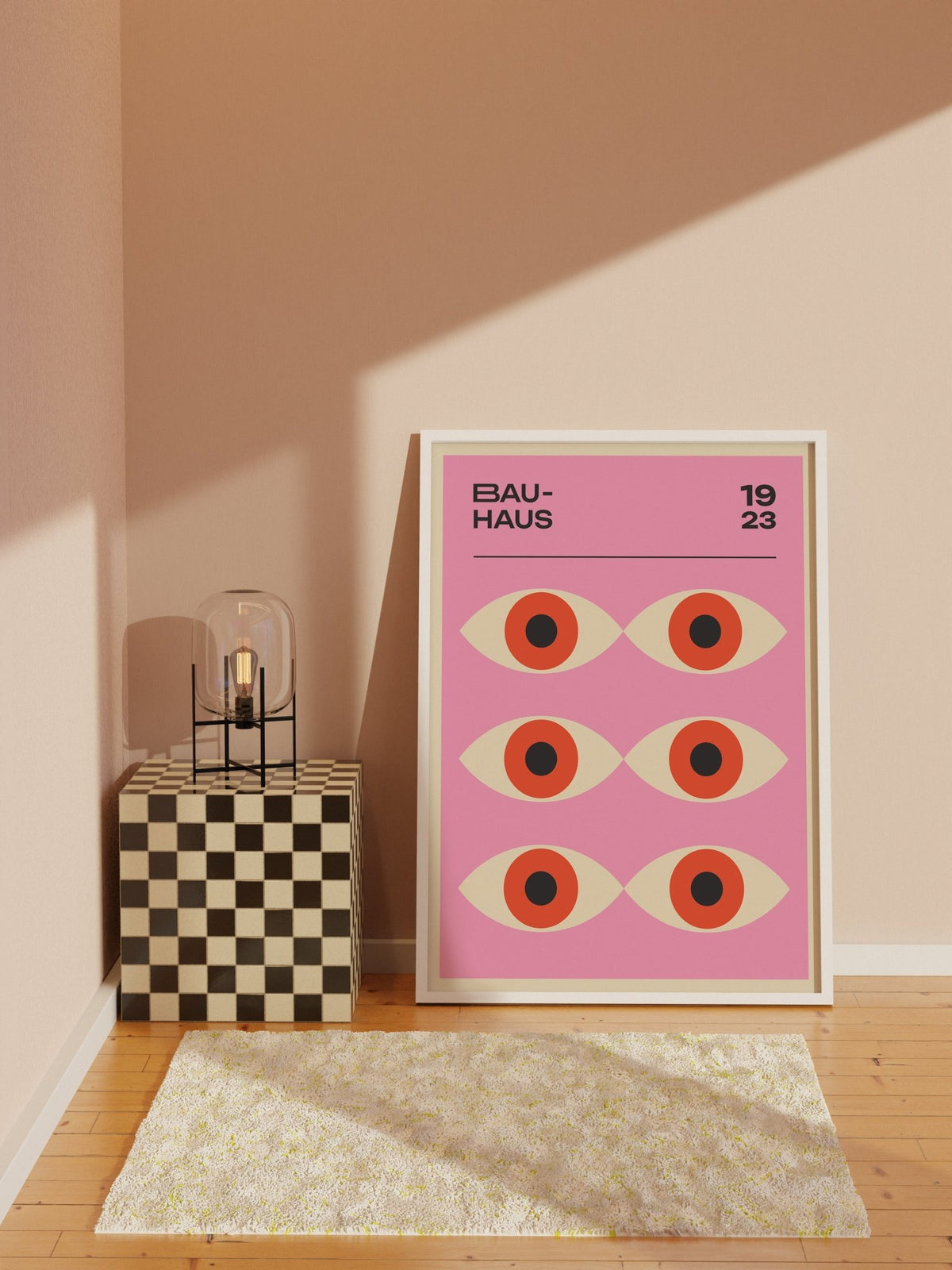 1923 Bauhaus Eyes Wall Print