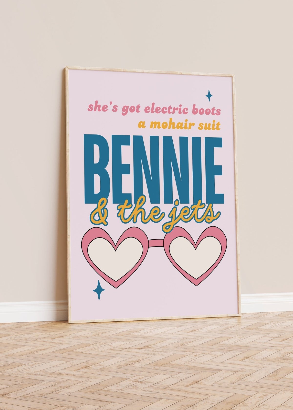 Bennie & the Jets Wall Print