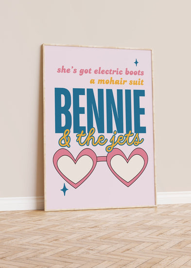 Bennie & the Jets Wall Print