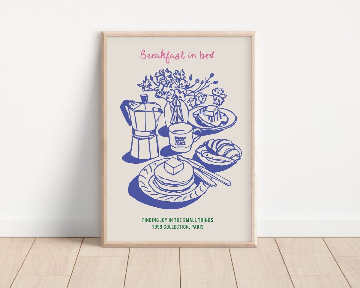 Breakfast in Bed Art