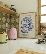 Breakfast in Bed Print