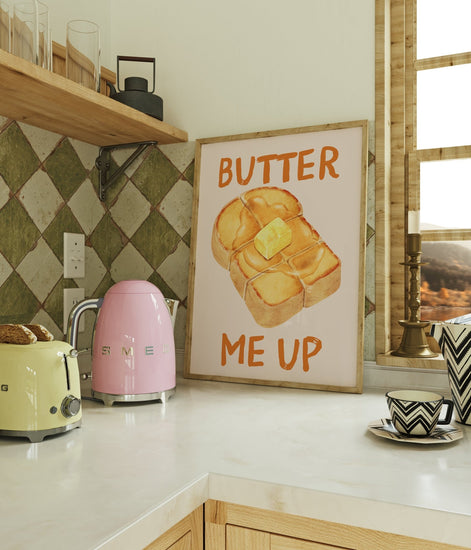 Butter Me Up Toast Print