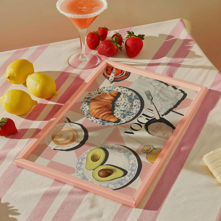 Croissants and Jam Kitchen Art