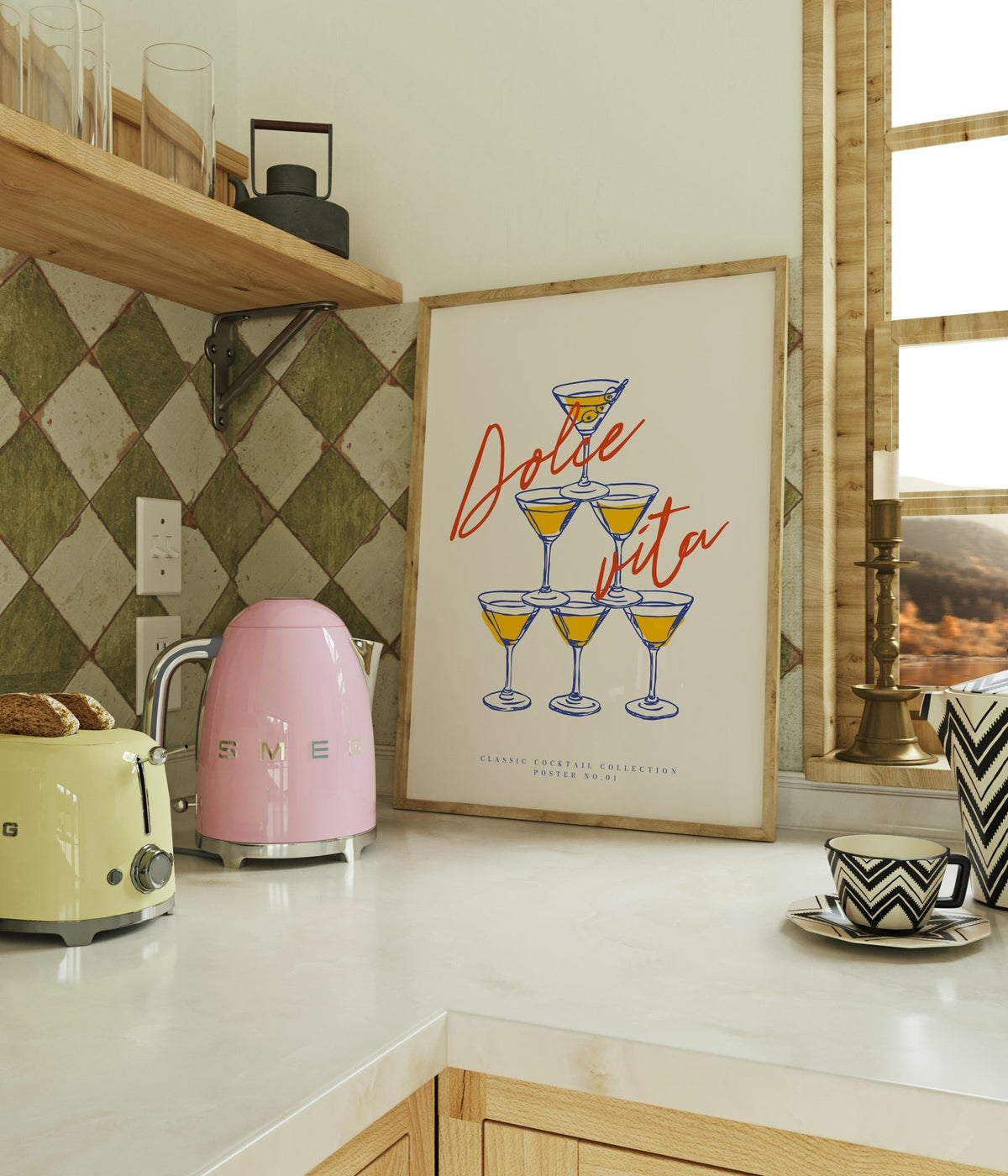 Dolce Vita Cocktail Art 