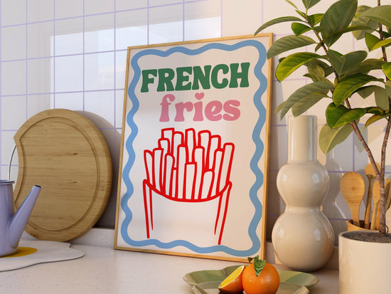 French Fries Poster