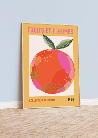 Fruits Et Legumes Art for Kitchen
