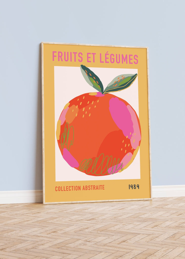 Fruits Et Legumes Art for Kitchen