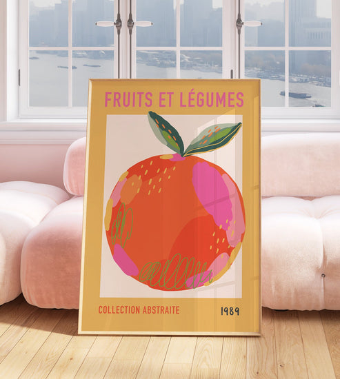 Fruits Et Legumes Poster for Kitchen