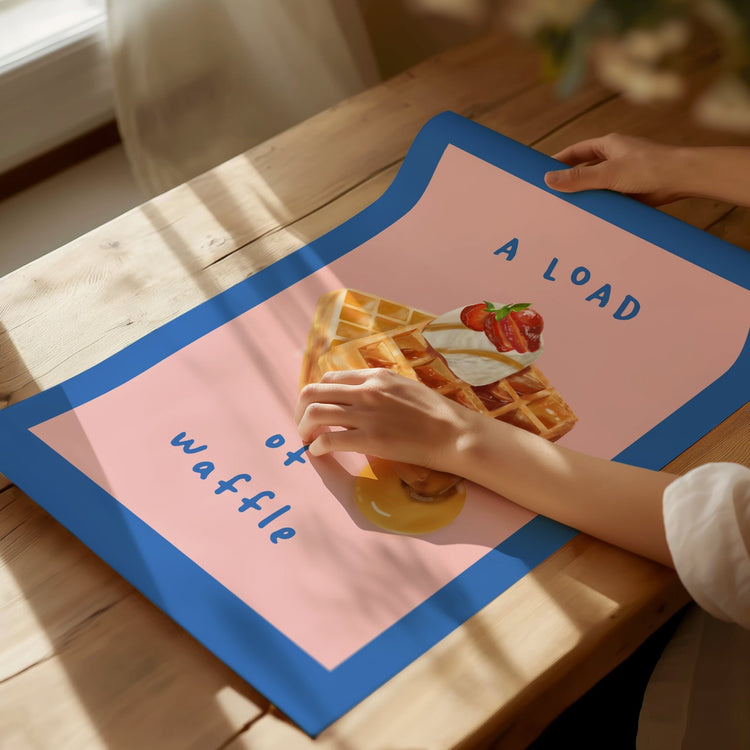 Load Of Waffle Poster