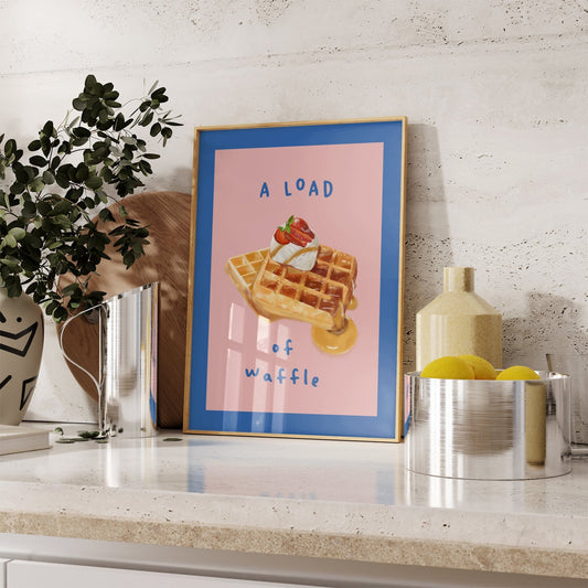 Load Of Waffle Print