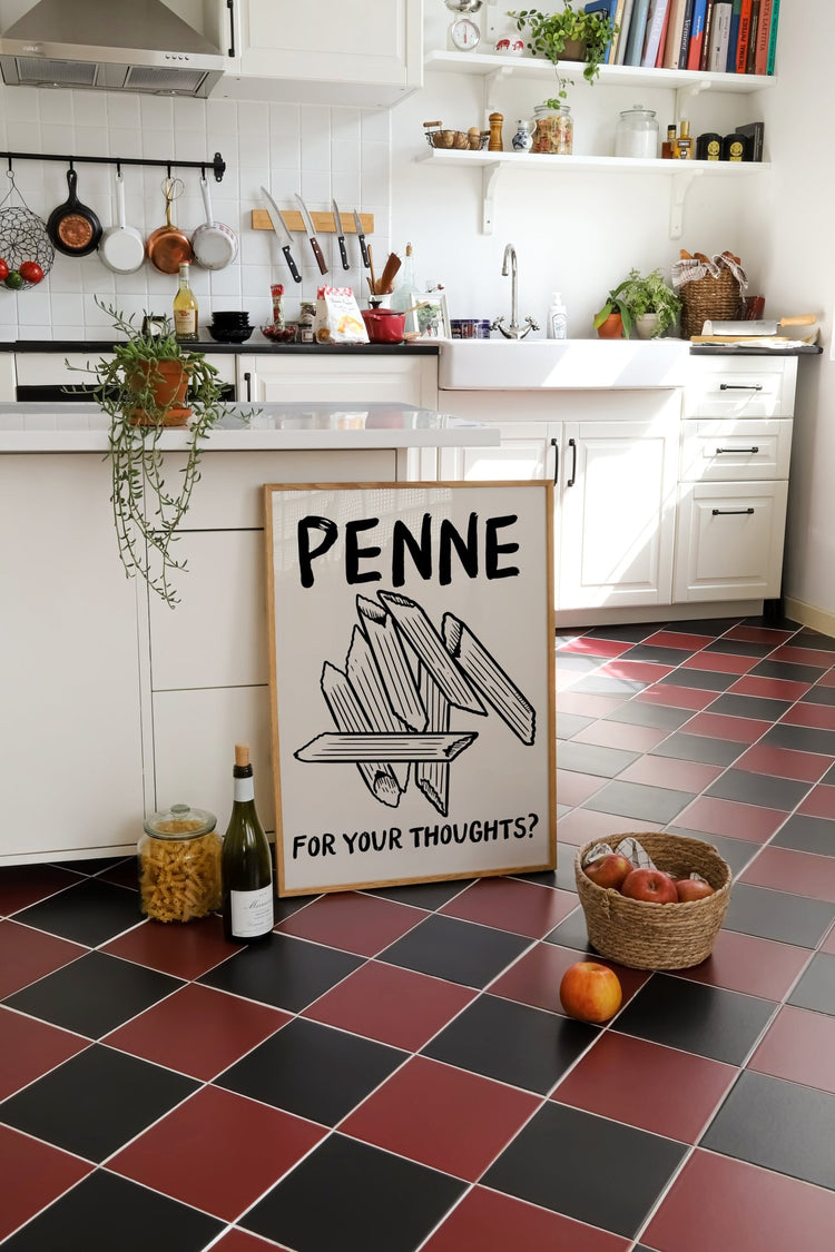 Penne Pasta Poster