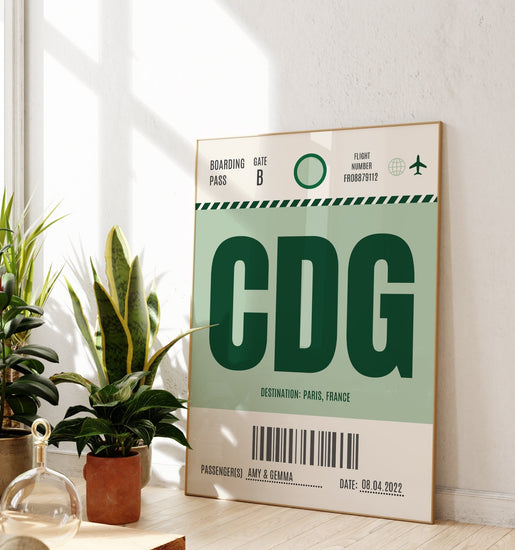 Personalised Luggage Tag Location 