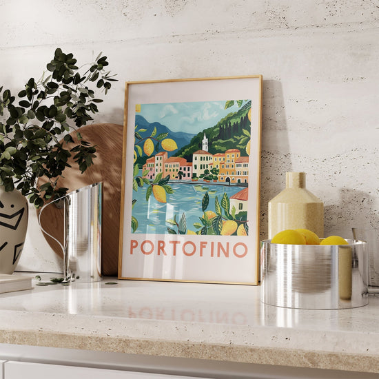 Portofino Travel Wall Art
